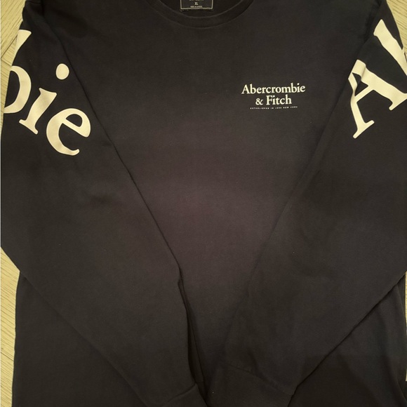 Abercrombie & Fitch Dark Navy Tee - Picture 3 of 4